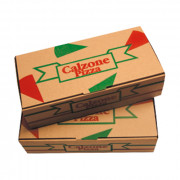 Pizzakarton Calzone klein, 27 x 15 x 7 cm