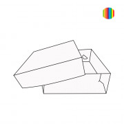 Catering- / Tortenbox aus Karton, Small, 280 x 280 x 90 mm