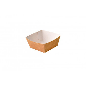 Offene Snack-Box Fish & Chips, 50 x 50 x 30 mm
