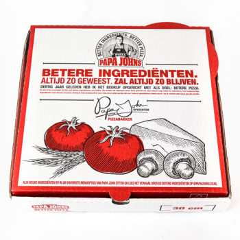 Pizzakarton, 280 x 280 x 35 mm