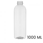 Saft- & Smoothie Flasche mit Kappe, rund, 1.000 ml