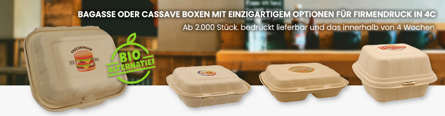 Bagasse, Zuckerrohr Foodbox